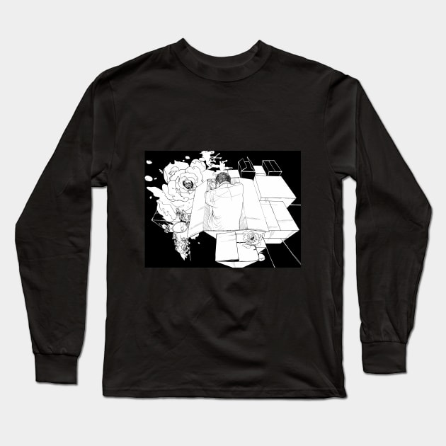 Avoidant Personality- Escape Long Sleeve T-Shirt by huabuwan1